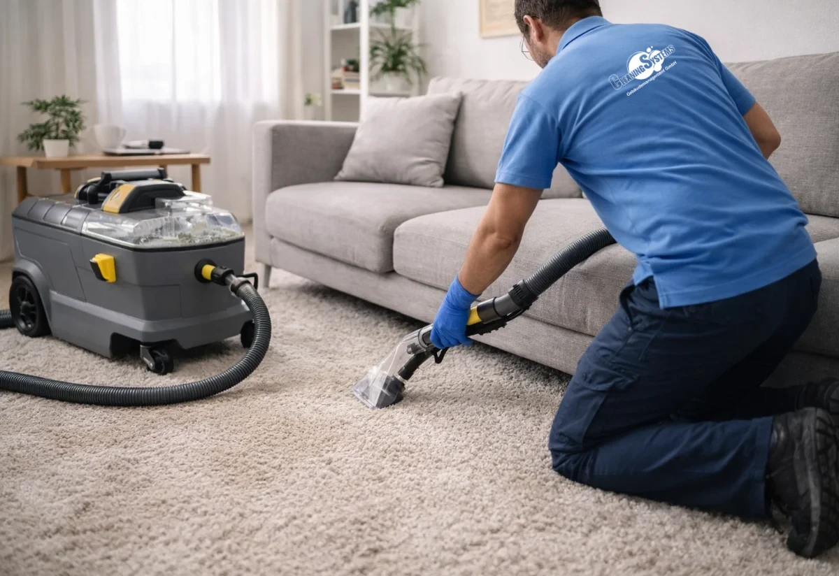 Polsterreinigung & Teppichreinigung - Gebäudereinigung München